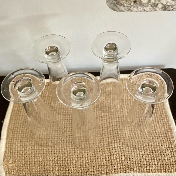 SET OF 5 VINTAGE TALL PILSNER GERMAN BEER GLASSES - Picture 9 of 12